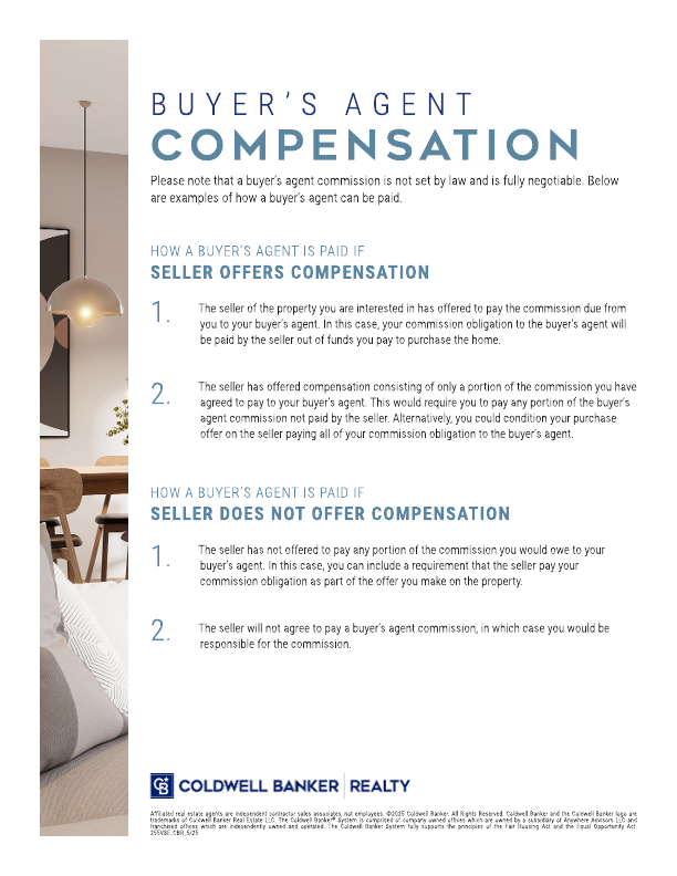 Buyer's Agent Compensation Flyer